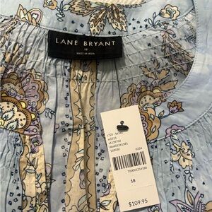 Lane Bryant Pastel Floral Dress